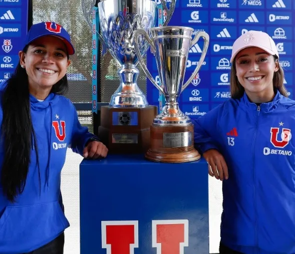 Bárbara Sánchez y Karen Fuentes Gómez: Dos inamovibles para el técnico Bravo (Prensa Universidad de Chile)
