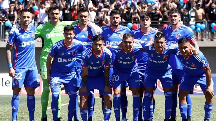 La formación de la U para enfrentar a Audax Italiano