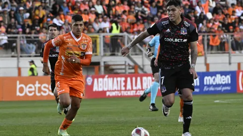 Carlos Palacios estará fuera por lesión en los próximos dos partidos de Colo Colo (Foto: Photosport)