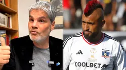 Juan Cristóbal Guarello se refiere a posible arribo de Arturo Vidal a Colo Colo (La Hora de King Kong | Photosport)