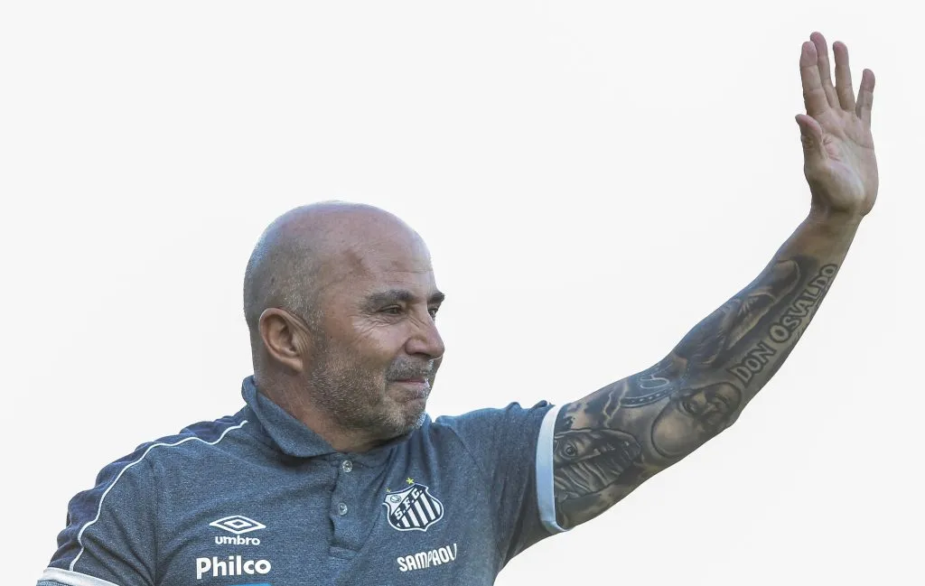 Sampaoli dejó un buen recuerdo en el Santos (Getty Images)
