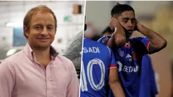 Hevia salió a defender a Guerra de las críticas de los hinchas azules.