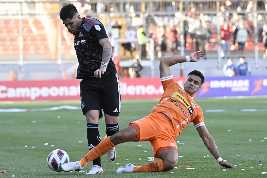 Gabriel Coca Mendoza queda feliz con el partido entre Cobreloa y Colo Colo (Photosport)
