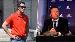 La dura respuesta de Clark a ex director de Azul Azul: "Es un hincha acérrimo de otro equipo que..."