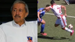 Leonardo Véliz alaba jugada de Isaac Díaz (Foto: Photosport | TNT Sports)