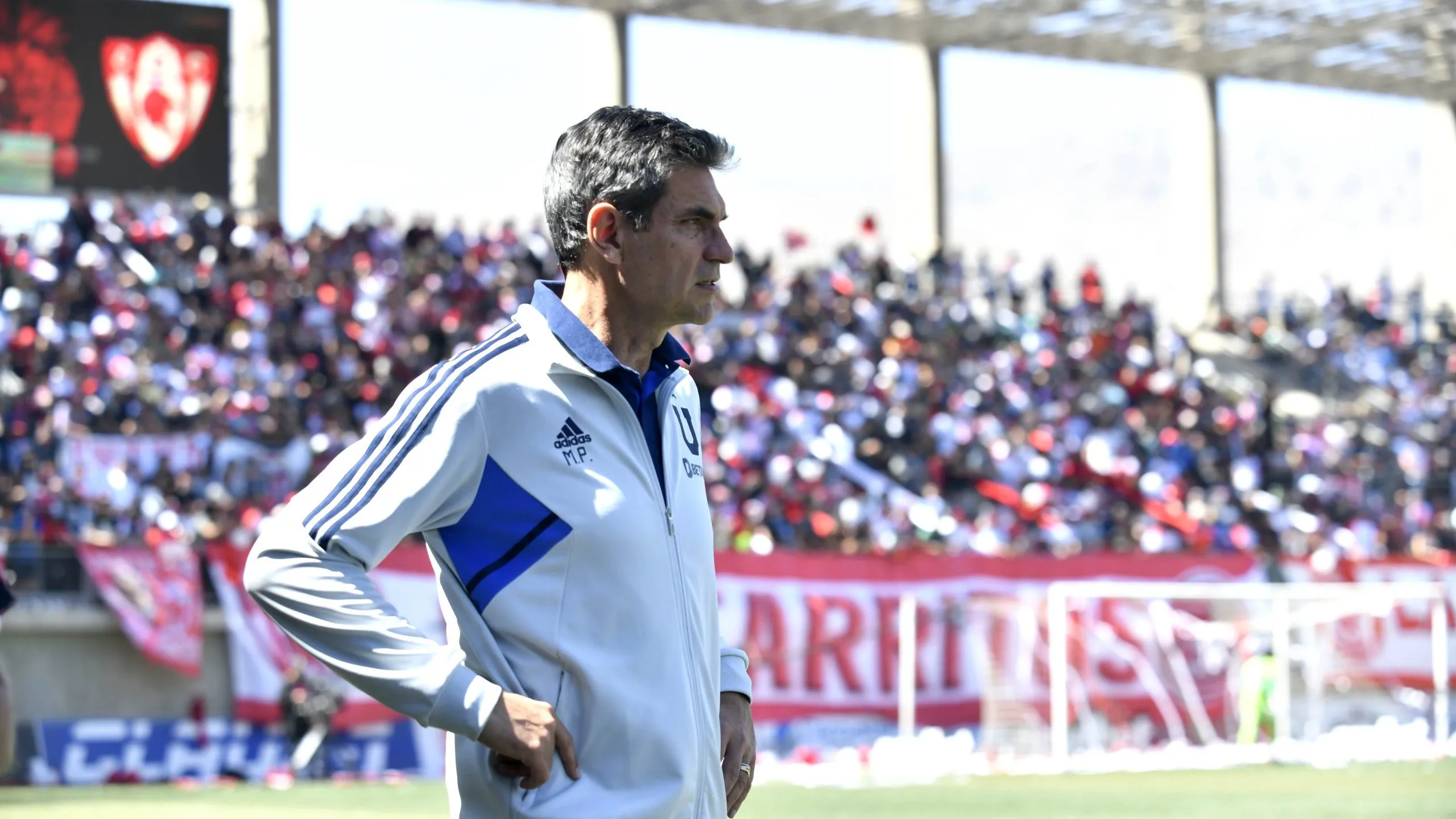 Mauricio Pellegrino entró en una mala racha de ocho partidos sin ganar en Universidad de Chile (Foto: Photosport)