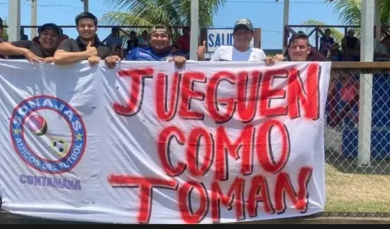 El especial lienzo del cuadro de Loreto (Archivo)