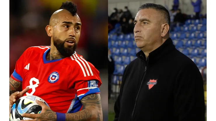 Arturo Vidal se refiere a Jaime García (Foto: Photosport)