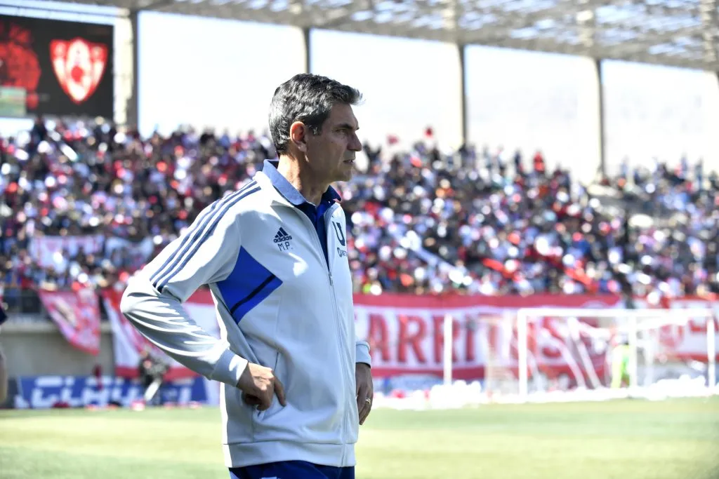 El entrenador de la U está en la cuerda floja | FOTO: Alejandro Pizarro Ubilla/Photosport