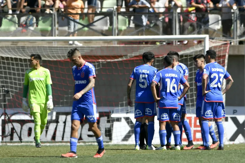 Universidad de Chile sigue confundida en la Primera División (Photosport)