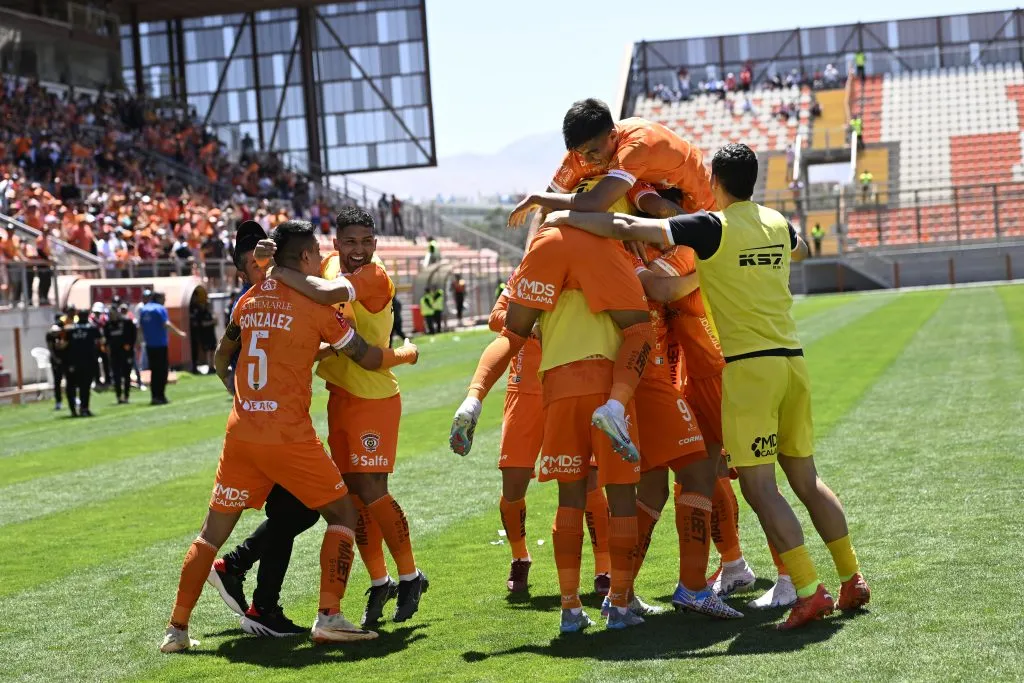 Cristián Insaurralde anotó el gol del triunfo para Cobreloa (Photosport)