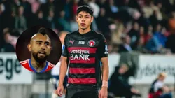 Darío Osorio festejó su primer gol en Dinamarca con la camiseta del Midtjylland