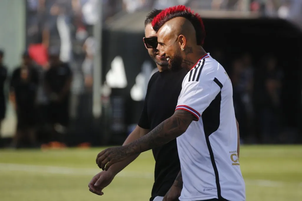 Arturo Vidal admite que le gustaría regresar a Colo Colo, pero no se proyecta por respeto al Athletico Paranaense (Foto: Photosport)