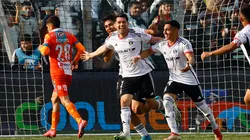 César Fuentes marcó dos goles en el triunfo de Colo Colo ante Cobresal (Foto: Photosport)