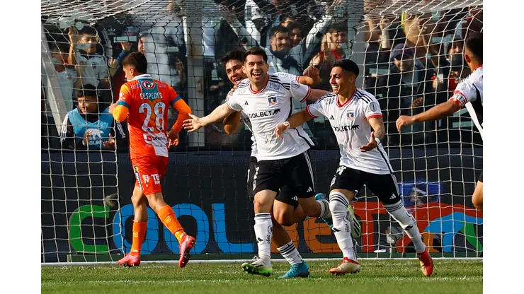 César Fuentes marcó dos goles en el triunfo de Colo Colo ante Cobresal (Foto: Photosport)
