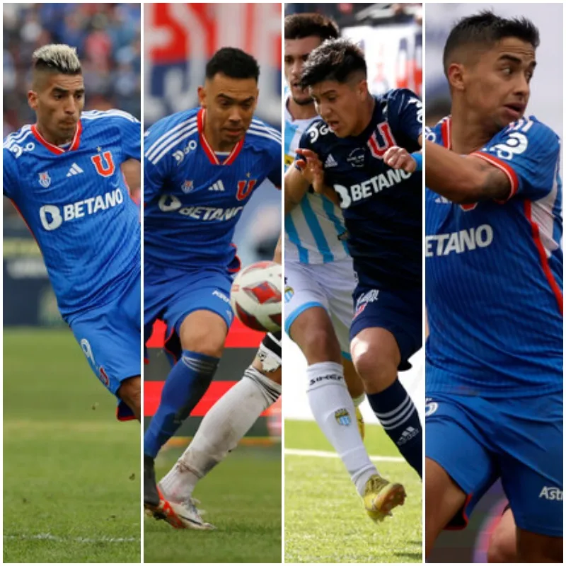 Los 4 que están en capilla en la U (Photosport)