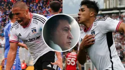 Claudio Borghi se refiere a la diferencia de características entre Leandro Benegas y Damián Pizarro (Foto: Photosport)