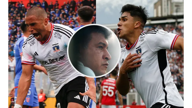 Claudio Borghi se refiere a la diferencia de características entre Leandro Benegas y Damián Pizarro (Foto: Photosport)