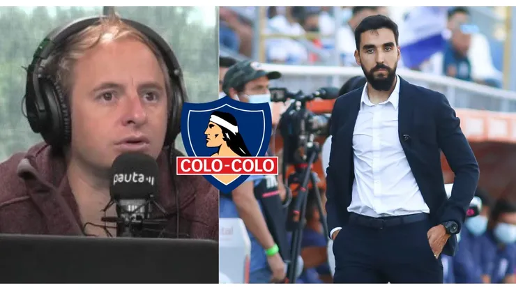 El destacado comunicador no ve a Paqui Meneghini como DT de Colo Colo