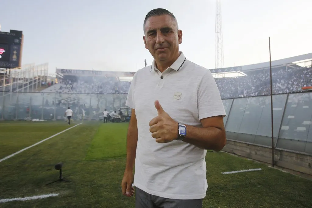 García está agradecido por el afecto que recibe a diario de los seguidores de Universidad de Chile | FOTO: Jonnathan Oyarzun/Photosport