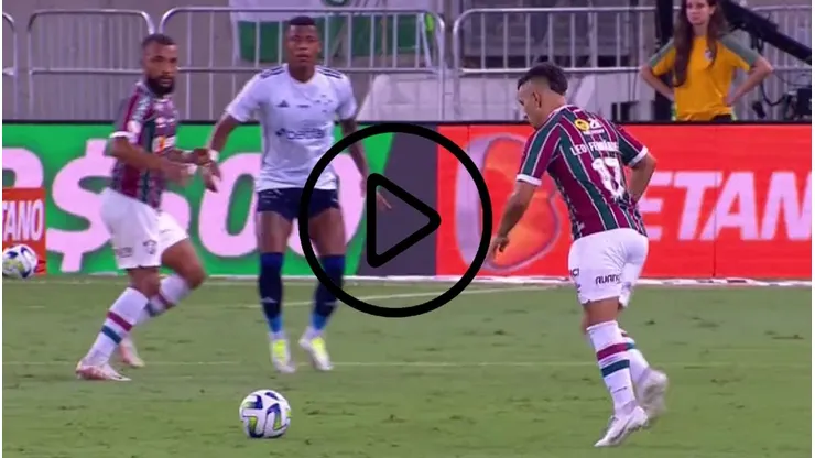 Fernández anotó el gol de la fecha en el Brasileirao.