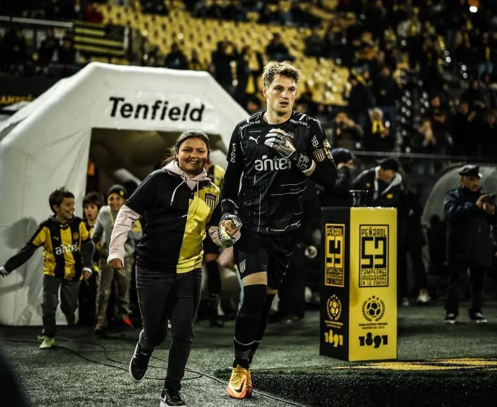 Thiago Cardozo será el nuevo portero de la Unión Española (Instagram @Thiago Cardozo)