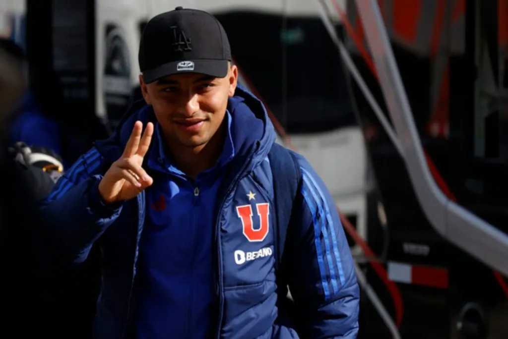 Atacante azul espera que este domingo vuelvan los triunfos en la U (Photosport)