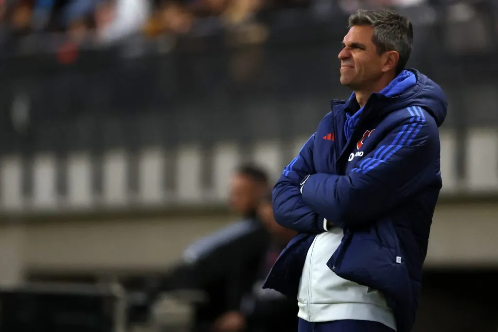 Pellegrino sigue en la cuerda floja en la U | FOTO: Andres Pina/Photosport