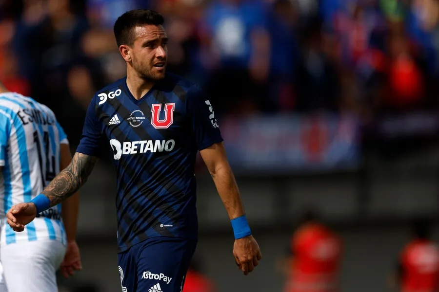 Zaldivia está feliz en la U. | Foto: Photosport