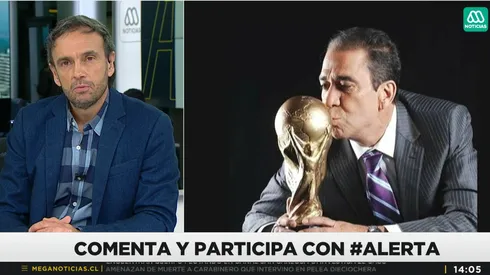 Rodrigo Sepúveda agradece a Eduardo Bonvallet (Foto: Meganoticias)