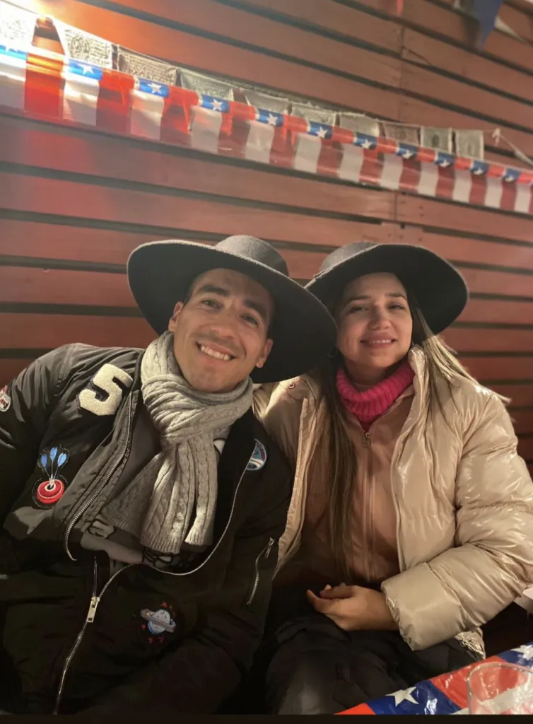 Leandro Fernández y su pareja Tamara Taborda festejan las Fiestas Patrias (Instagram)
