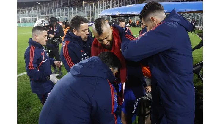 Arturo Vidal se refiere a su lesión (Foto: Photosport)