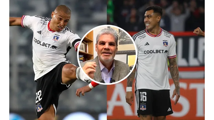 Juan Cristóbal Guarello asegura que los delanteros de Colo Colo no han estado a la altura de recordado delantero clave en la salvación del descenso de los Albos (Foto: La Hora de King Kong y Photosport)