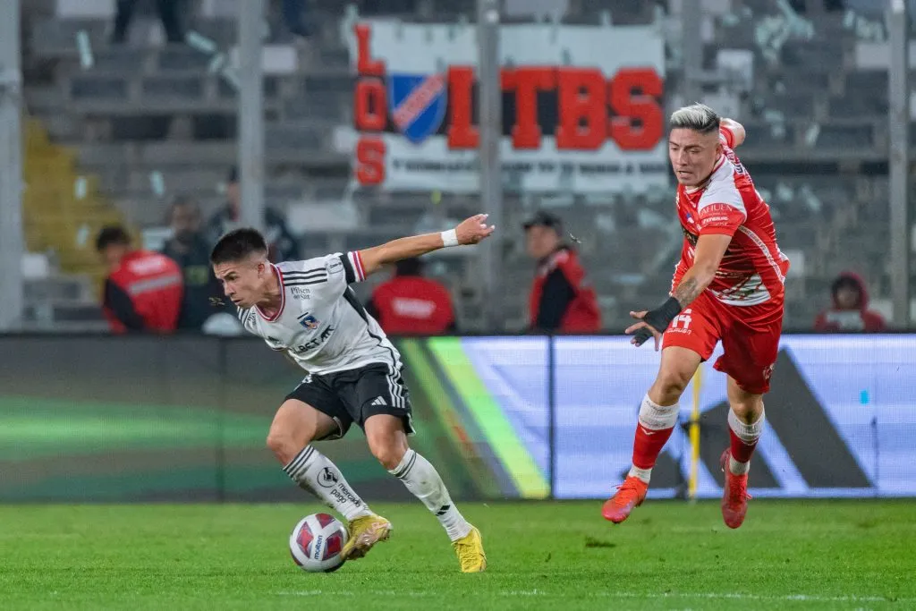 Matías Moya jugó 64 minutos en la igualdad 1-1 de Colo Colo ante Deportes Copiapó  (Foto: Guille Salazar)