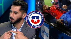 Herrera fue sin rodeos y apuntó al culpable en la lesión de Arturo Vidal.