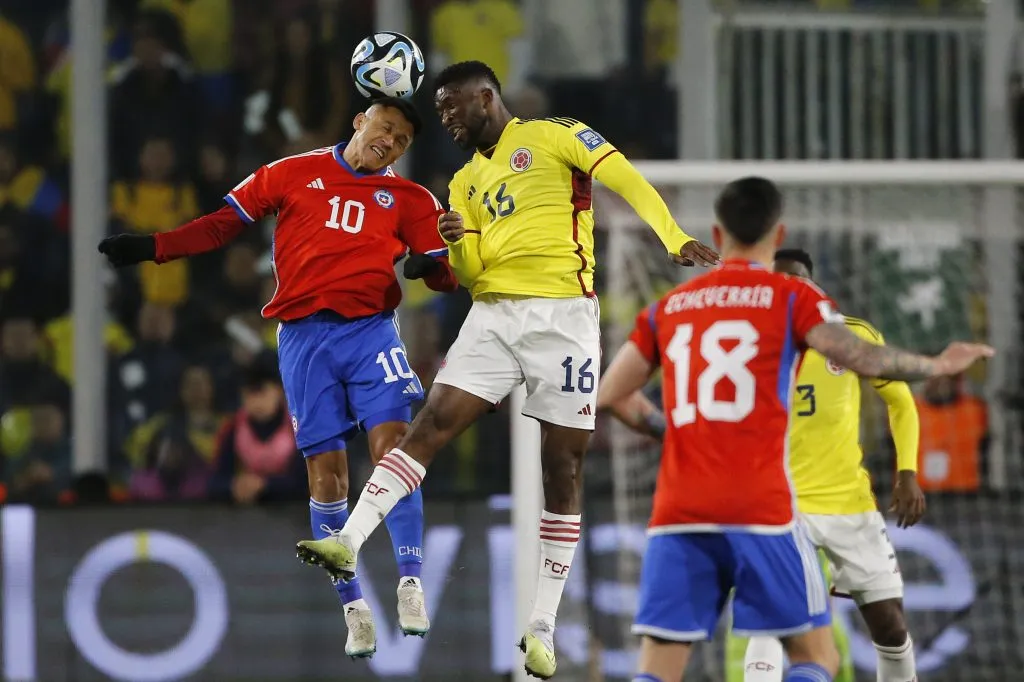 Chile y Colombia no se sacaron diferencia en el recinto deportivo de Pedrero | FOTO: Jonnathan Oyarzun/Photosport