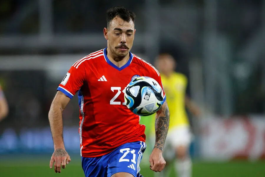 Catalán fue una de las figuras de Chile ante Colombia. | Foto: Photosport