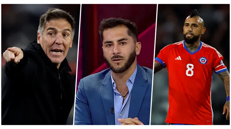 El ahora comentarista deportivo no tuvo piedad con el entrenador de La Roja.