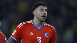 Maripán se fue del Monumental con la cara larga.