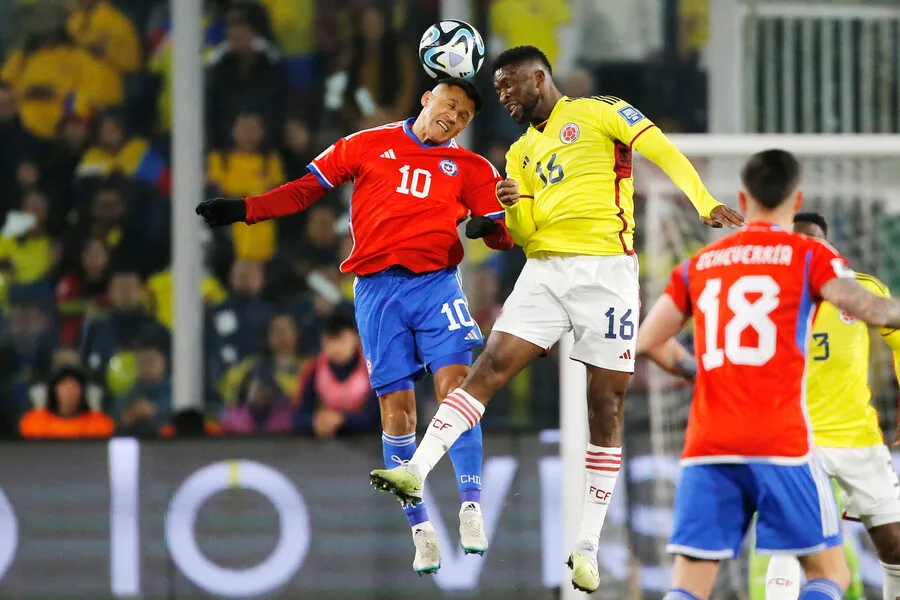 Chile se paró de igual a igual ante Colombia. | Foto: Photosport