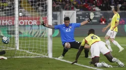 Brayan Cortés fue titular en la igualdad de la Selección Chilena ante Colombia (Foto: Photosport)