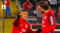 Video: El diálogo entre Sánchez y Brereton que se roba las miradas en las redes