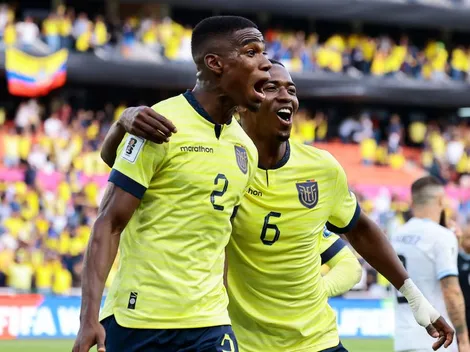 Ecuador lo da vuelta y vence a Uruguay en las Eliminatorias