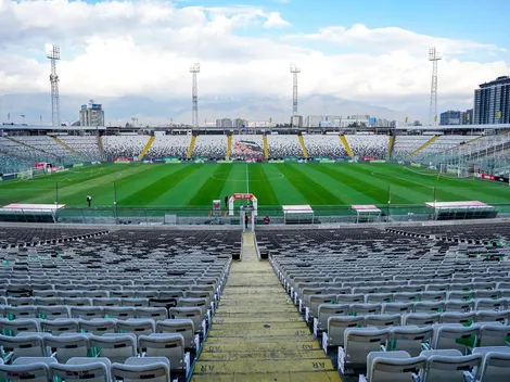 Fotos: Así está el terreno del Estadio Monumental previo al Chile-Colombia