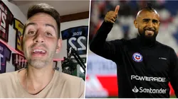 El comunicador tuvo solo palabras de elogio para el volante de La Roja.
