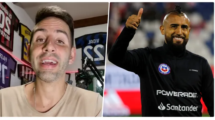 El comunicador tuvo solo palabras de elogio para el volante de La Roja.