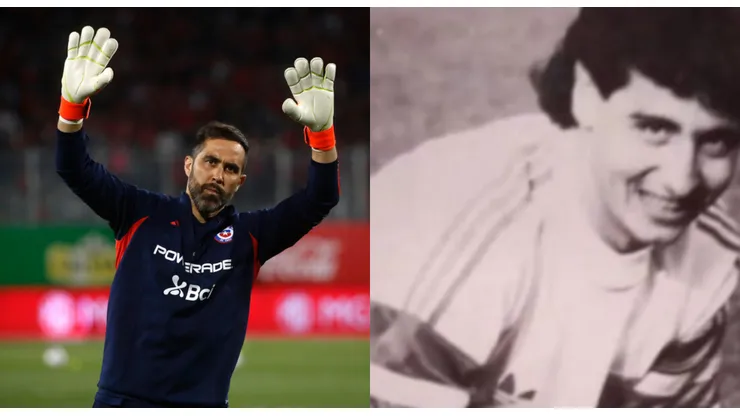 Claudio Bravo se puso la mano en el corazón con un notable gesto hacia ex jugador de fútbol.