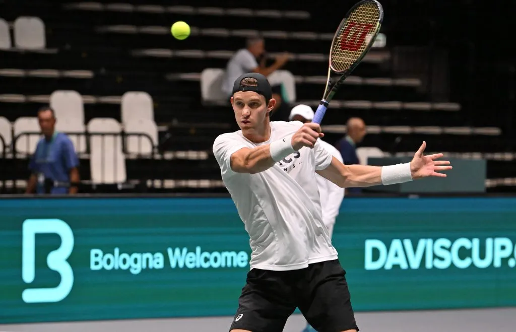 Nicolás Jarry llega en el mejor momento de su carrera a las finales de la Copa Davis (Foto: Getty)