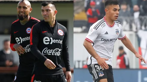 Arturo Vidal y Gary Medel elogian a Vicente Pizarro (Foto: Photosport)