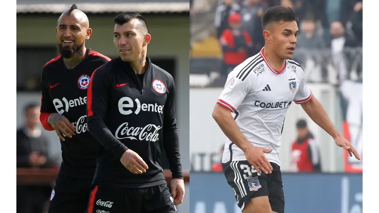 Arturo Vidal y Gary Medel elogian a Vicente Pizarro (Foto: Photosport)